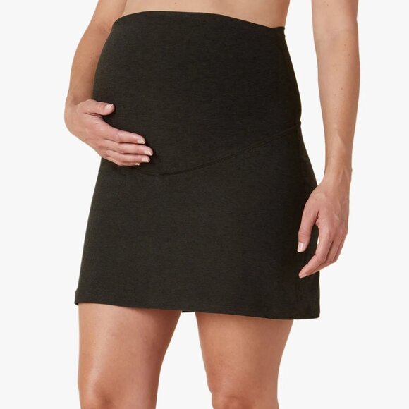 Beyond the Bump Black Mini Skort - Picture 1 of 9
